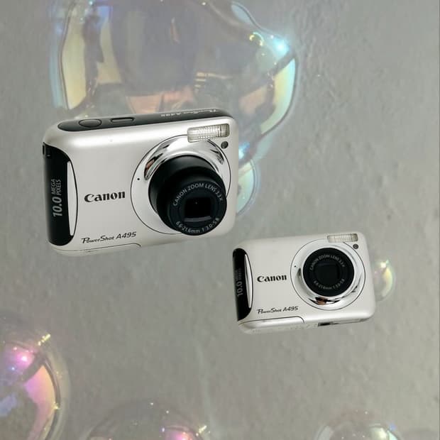 굿컨디션!) 캐논 파워샷 a495 Powershot 빈티지 디카