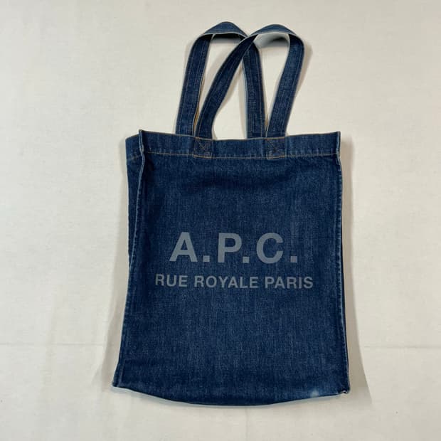 APC 아페쎄 데님 토트백 숄더백