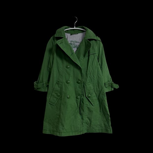 버버리 블루라벨 숏트렌치 코트