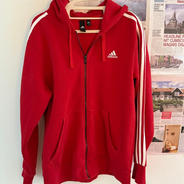 아디다스 후드 집업