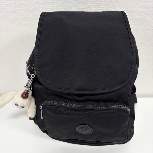 키플링 시티백 블랙