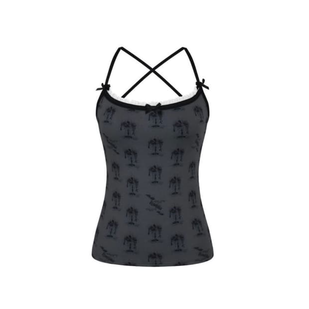 카시코 쥬얼 칵테일 슬리브리스 챠콜