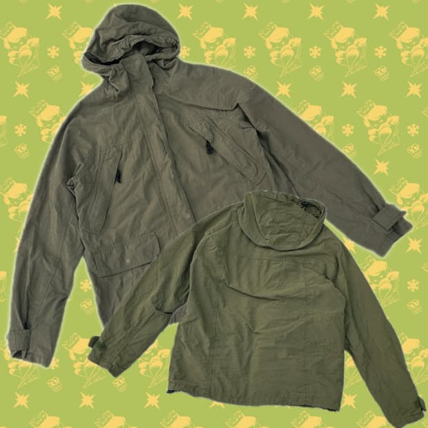카키 야상 자켓 점퍼 포켓 포인트 아메카지 봄버  가을 그런지 히피 