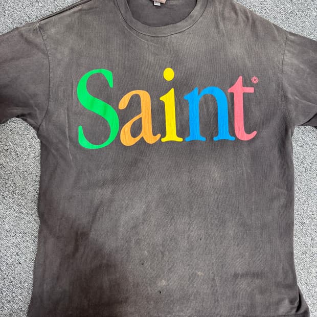 세인트 미카엘 애플 오마주 반팔 XL