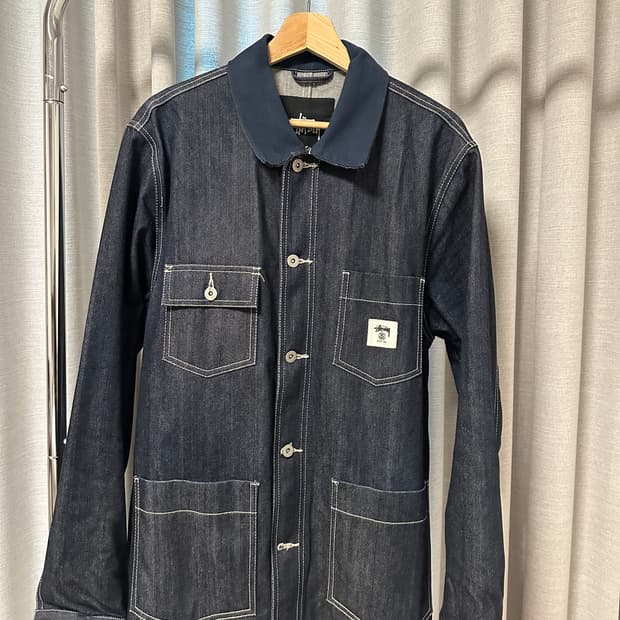 스투시 데님 워크자켓 L사이즈