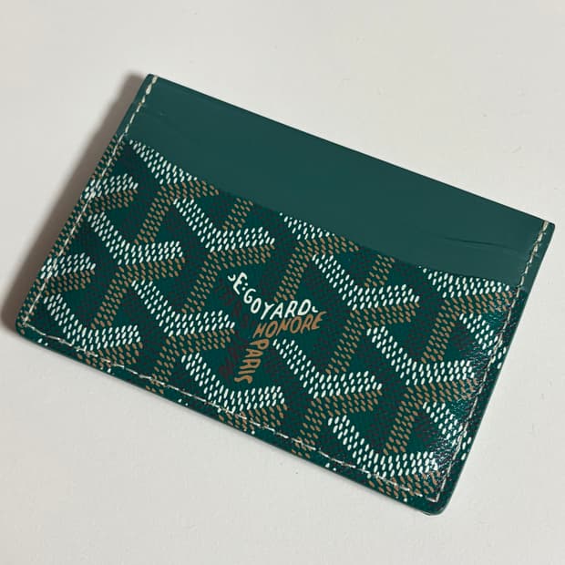 고야드 지갑 생쉴피스 사용감x