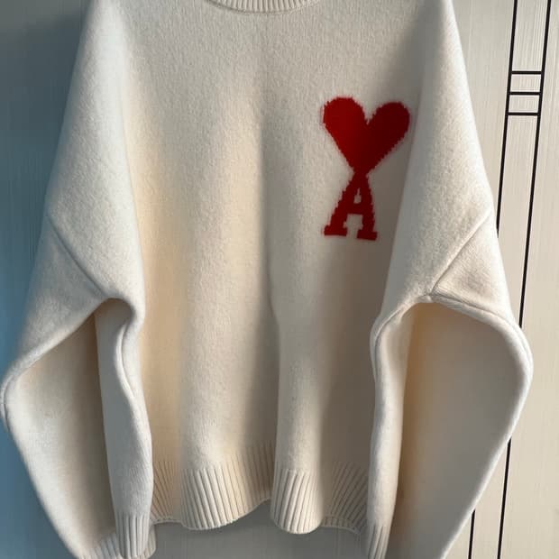 아미 인타르시아 빅하트 니트 L