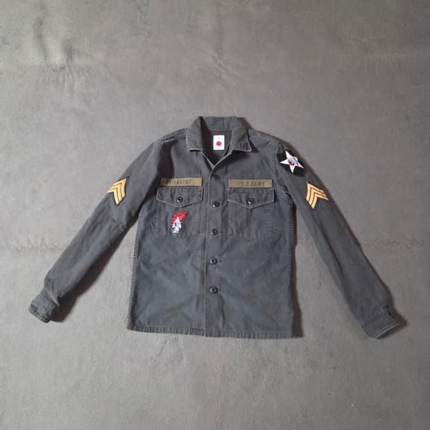 marka 마카 몰스킨 밀리터리 자켓 1 S