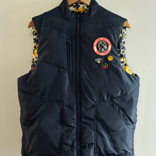 Billionaire boys club riversible vest
