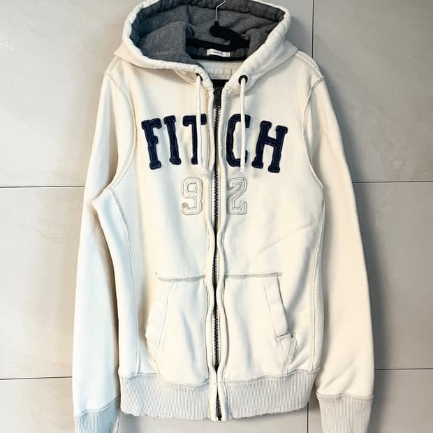 아베크롬비 아이보리 대장 후드집업 (L) 