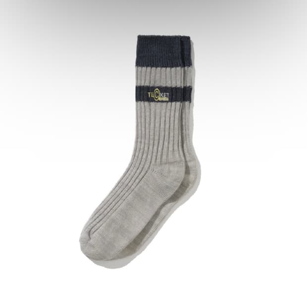 테켓 양말 Dot-com Socks Melange Gray