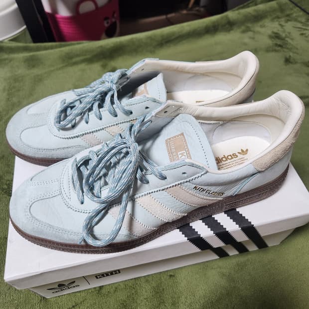 아디다스x키스 핸드볼 스페지알 아마존그린 275