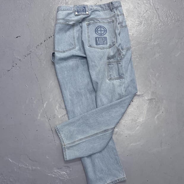 MPa PAINTER DENIM PANTS (STEEL BLUE) S 