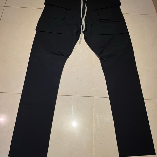 릭오웬스 태권도 크리치 카고 팬츠 mu