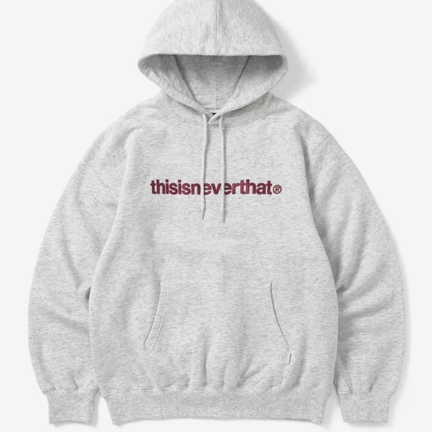 디스이즈네버댓 후드티 라이트그레이