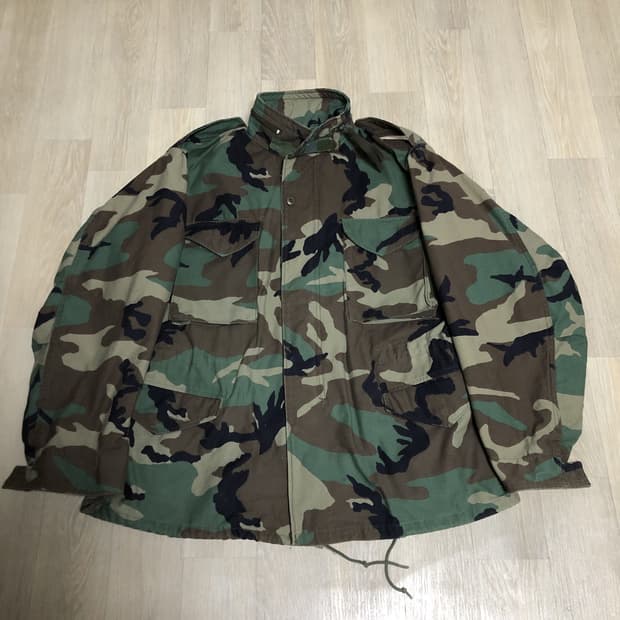 (L-R) 미군 US ARMY 우드랜드 필드자켓 M-65 야상