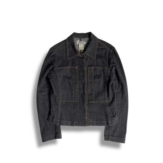 Georges rech 사이드 포켓 데님 자켓