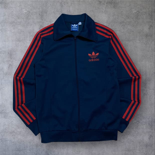 아디다스 스몰 로고 네이비 유로파 트랙탑