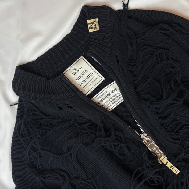 Mihara Yasuhiro 니트 집업