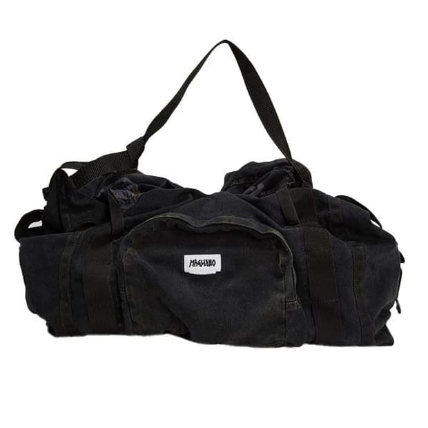 마리아노  백팩 디테일 데님 쇼퍼 숄더백 OS