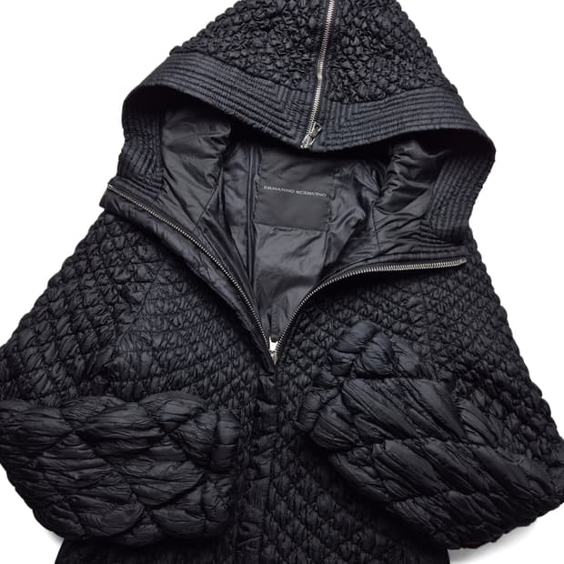 [40] 에르마노 설비노 퀄팅 패딩코트