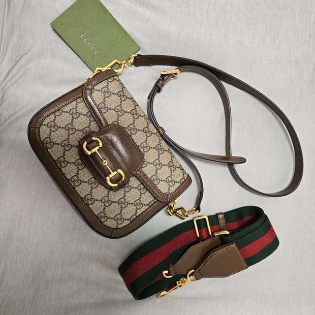 구찌 홀스빗 1955 미니숄더백