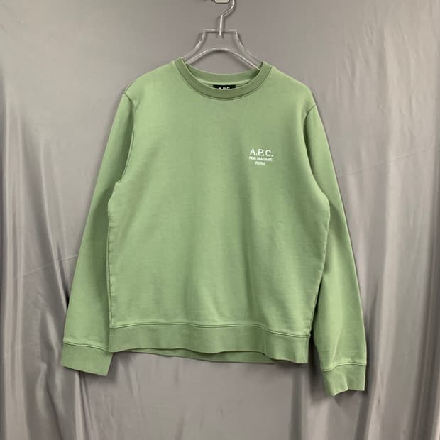 M A.P.C. 아페쎄 뤼 마담 그린 스웻셔츠 맨투맨