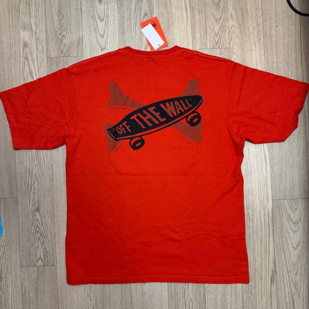 Wtaps 더블탭스 반스 보더 포켓 티셔츠 오렌지