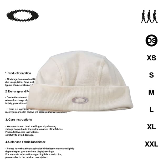 오클리 소프트웨어 팩토리 파일럿 베이지 숏비니 