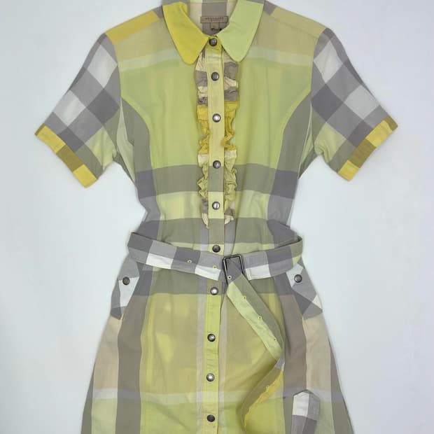 버버리 브릿 체크 원피스