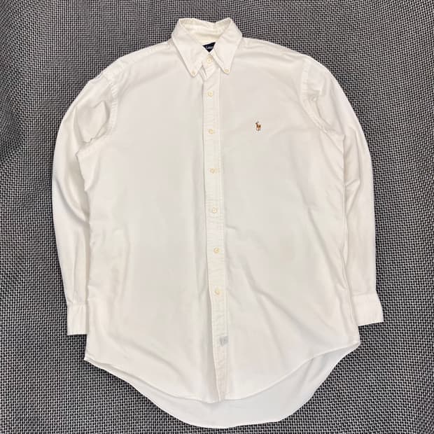 폴로 화이트 셔츠 (105) (OLD-8562)