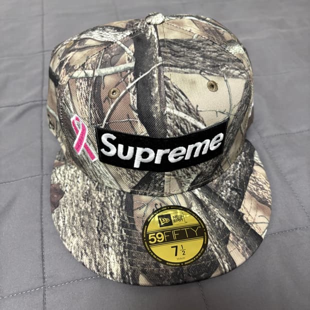 25FW 슈프림 뉴에라 리얼트리 캡 7 1/2