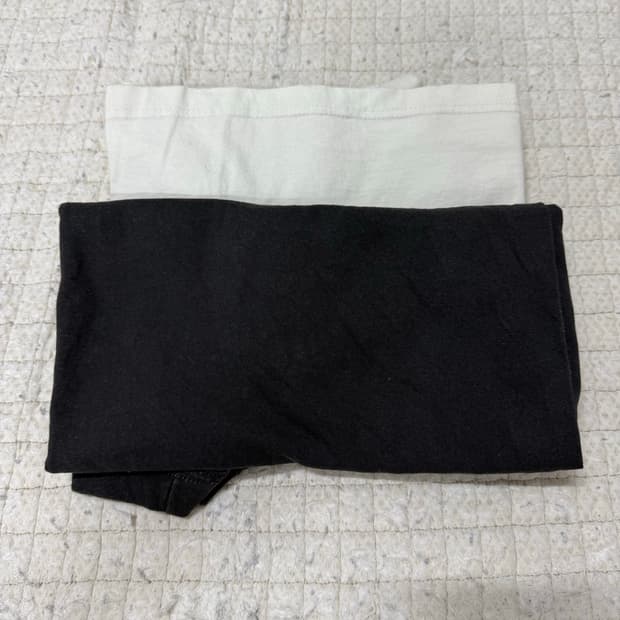 [2XL] 샤카웨어 맥스 헤비웨이트 크롭티 오프블랙/오프화이트