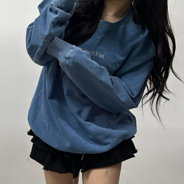 디스이즈네버뎃 스웻 셔츠 맨투맨(XL)