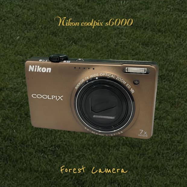 니콘 쿨픽스 s6000 디지털카메라 빈티지디카 캠코더