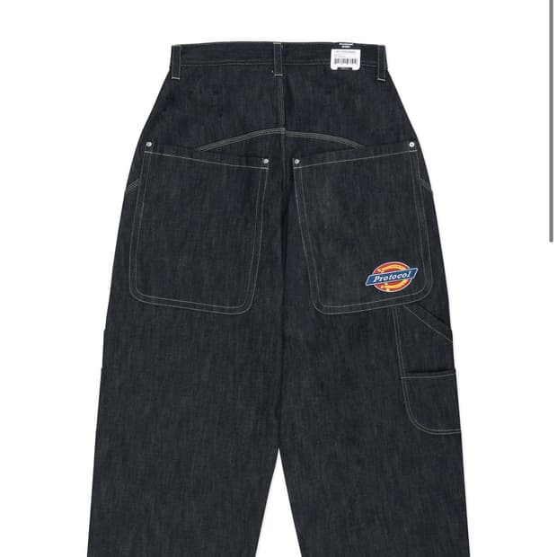 프로토콜인덱스 RETRO BAGGY 인디고 4