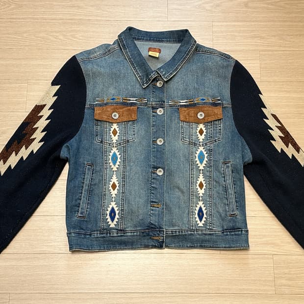 샌프란시스코 빈티지 웨스턴 데님 자켓