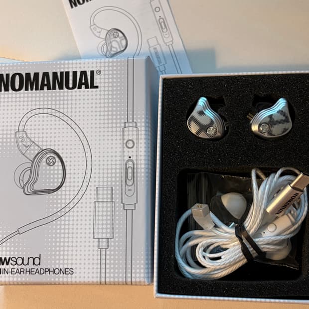 노매뉴얼 인이어 이어폰