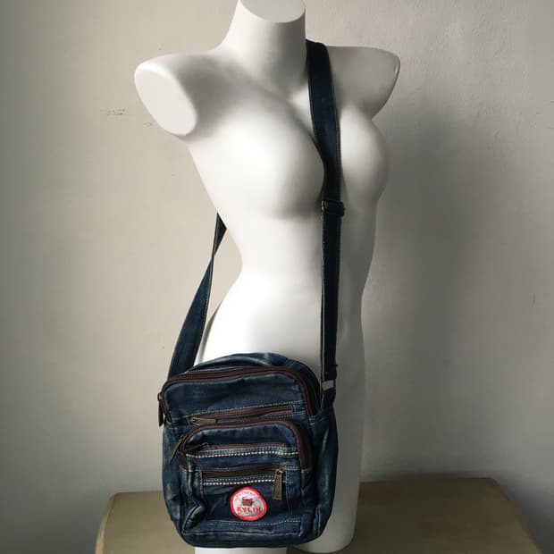 denim cross bag