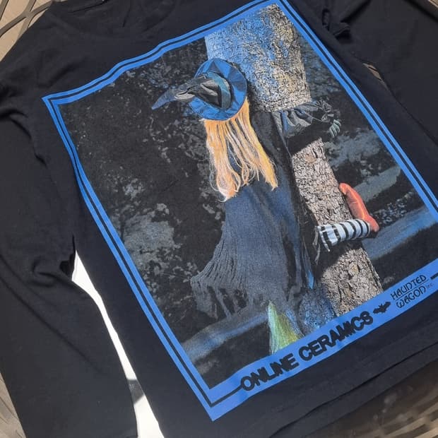 Online Ceramics x Haunted Wagon긴팔티(한정판)