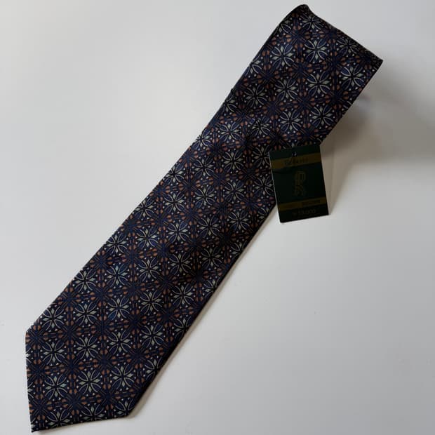 로베르타 발디니 (Roberta Baldini) 실크 넥타이 9cm