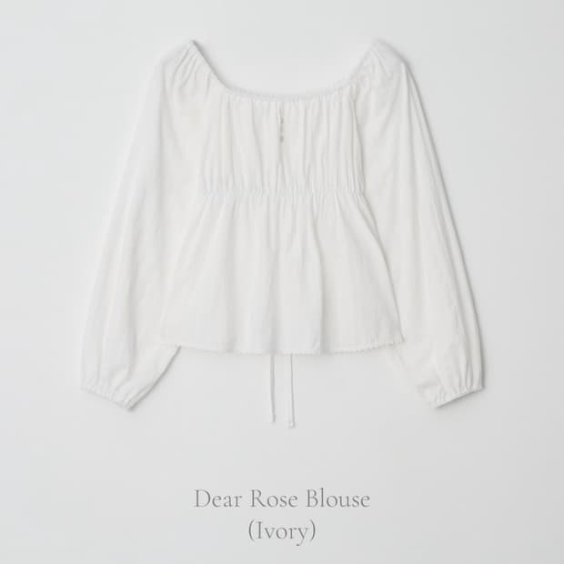 [MADE] 제니오 zaenio 디어 로즈 블라우스 s