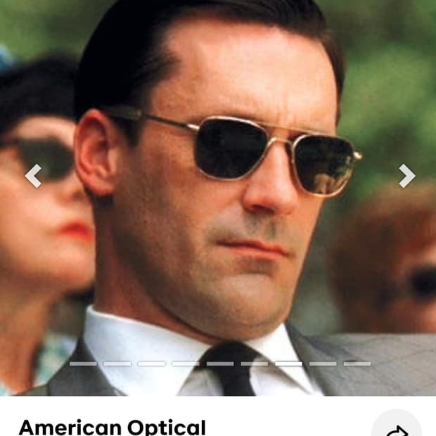 아메리칸 옵티컬 오리지널 파일럿 선글라스 56 