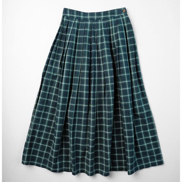 45rpm 코튼 체크 스커트 0사이즈 (추천 25)