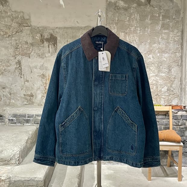 노티카 미디엄 인디고 스탠다드 데님 자켓