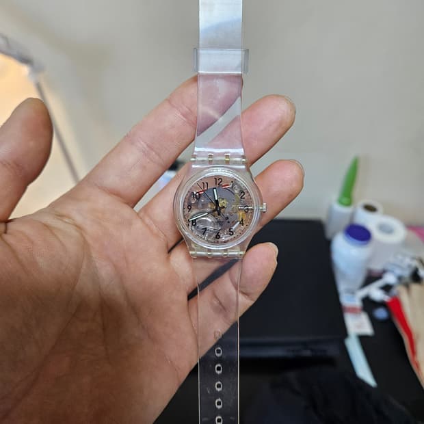 SWACH 빈티지 스와치 94년 판 젠트 올 클리어