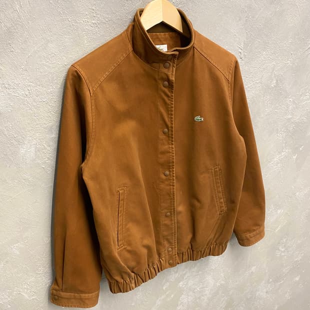 [100] 00s Lacoste 라코스테 빈티지 브라운 자켓