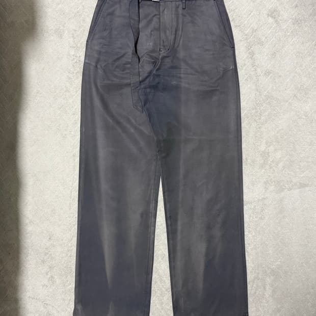 지용킴 23SS 선블리치드 벨티드 슬랙스 M