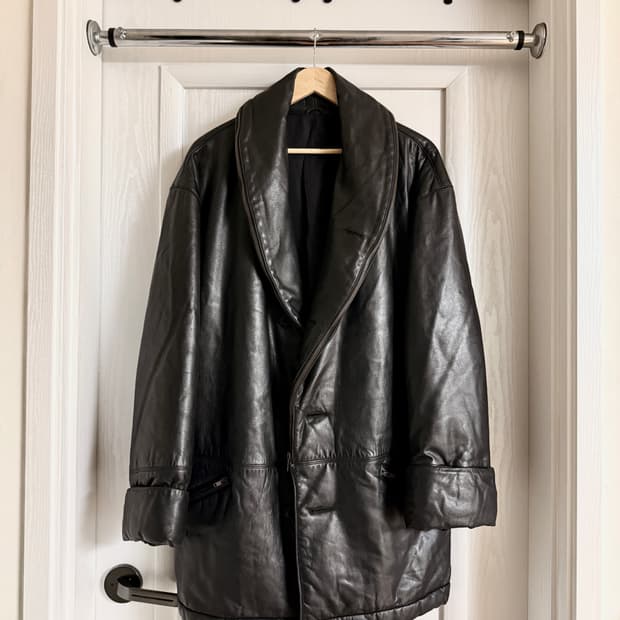 91AW Convertible Leather Jacket