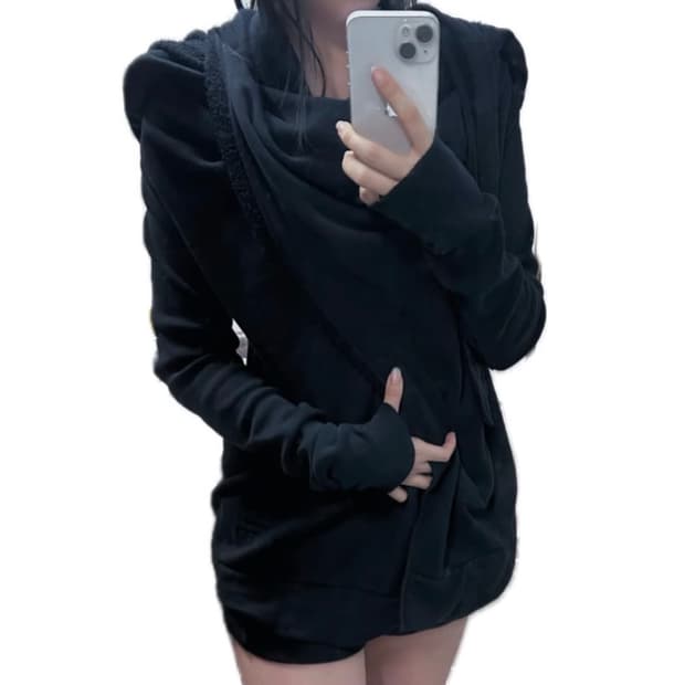 릭오웬스 드레이프 가디건